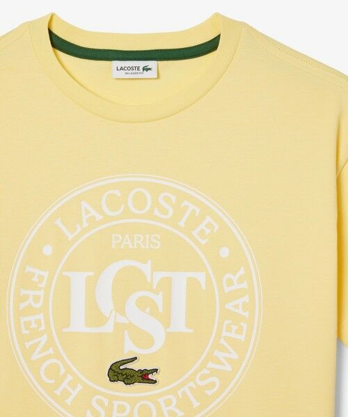 LACOSTE / ラコステ Tシャツ | サークルグラフィックキッズTシャツ | 詳細5
