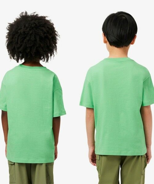 LACOSTE / ラコステ Tシャツ | サークルグラフィックキッズTシャツ | 詳細8