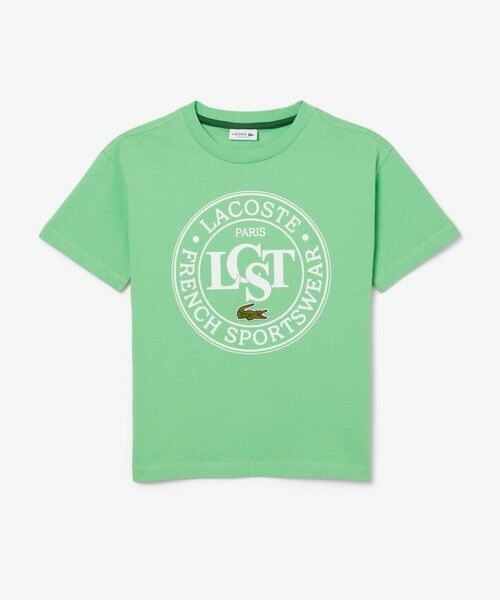 LACOSTE / ラコステ Tシャツ | サークルグラフィックキッズTシャツ | 詳細9
