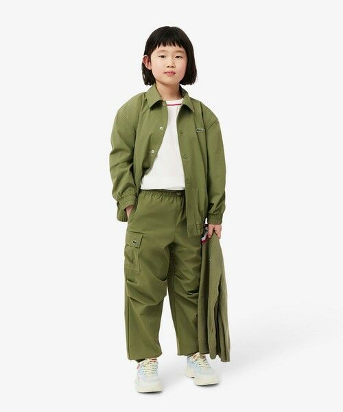 LACOSTE / ラコステ Tシャツ | クレイジーカラーパイピングキッズTシャツ | 詳細6