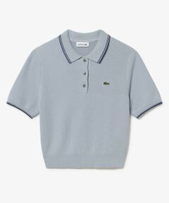 LACOSTE / ラコステ ポロシャツ | 配色ライン コンパクトニットポロシャツ