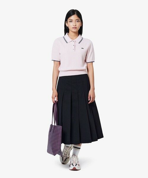 Lacoste ポロシャツとスカートセット M クロップドポロシャツ PF007J - ラコステ（LACOSTE）公式