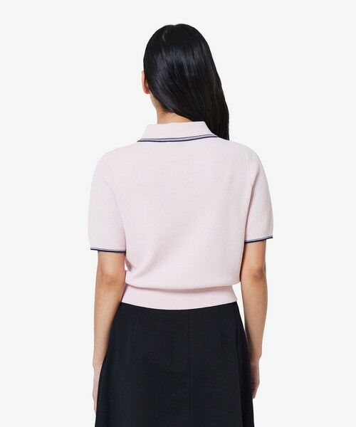 LACOSTE / ラコステ ポロシャツ | 配色ライン コンパクトニットポロシャツ | 詳細7