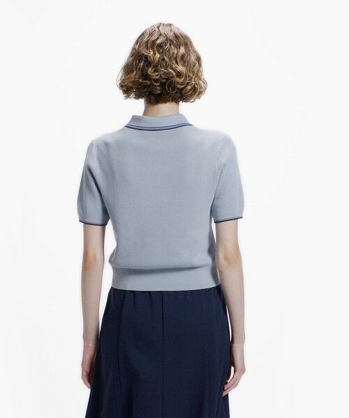 LACOSTE / ラコステ ポロシャツ | 配色ライン コンパクトニットポロシャツ | 詳細16