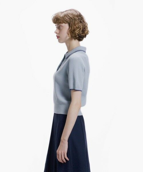 LACOSTE / ラコステ ポロシャツ | 配色ライン コンパクトニットポロシャツ | 詳細17