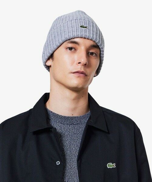 LACOSTE / ラコステ シャツ・ブラウス | シルクブレンドオープンカラーシャツ | 詳細1