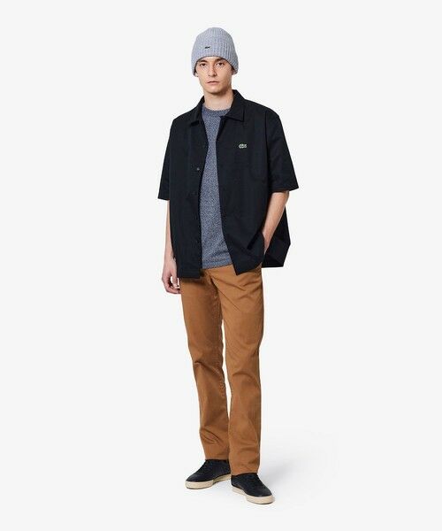 LACOSTE / ラコステ シャツ・ブラウス | シルクブレンドオープンカラーシャツ | 詳細2