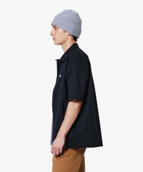 LACOSTE / ラコステ シャツ・ブラウス | シルクブレンドオープンカラーシャツ | 詳細3