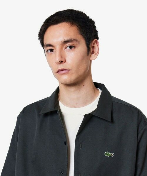 LACOSTE / ラコステ シャツ・ブラウス | シルクブレンドオープンカラーシャツ | 詳細8