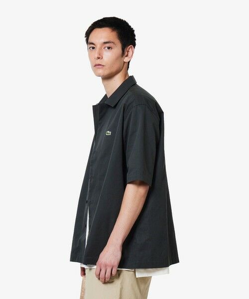 LACOSTE / ラコステ シャツ・ブラウス | シルクブレンドオープンカラーシャツ | 詳細9