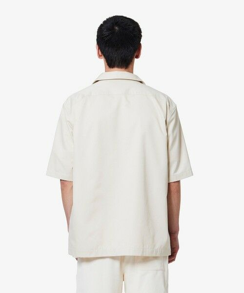 LACOSTE / ラコステ シャツ・ブラウス | シルクブレンドオープンカラーシャツ | 詳細13