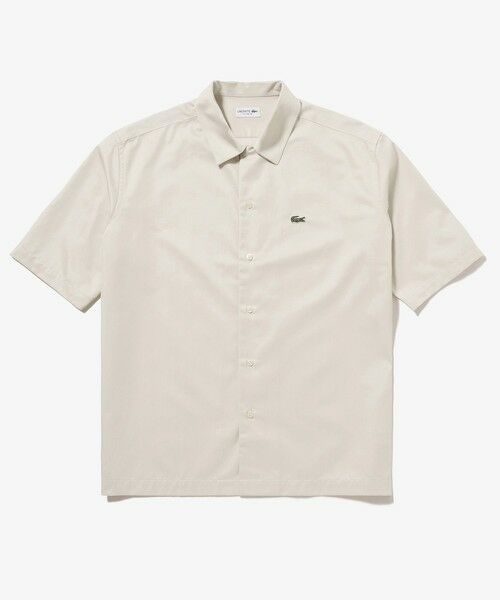 LACOSTE / ラコステ シャツ・ブラウス | シルクブレンドオープンカラーシャツ | 詳細15