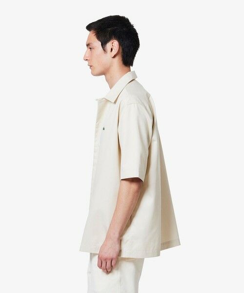 LACOSTE / ラコステ シャツ・ブラウス | シルクブレンドオープンカラーシャツ | 詳細16