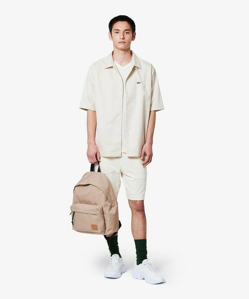 LACOSTE / ラコステ シャツ・ブラウス | シルクブレンドオープンカラーシャツ | 詳細17