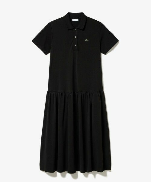 LACOSTE / ラコステ ミニ丈・ひざ丈ワンピース | ローウエストポロドレス マキシ丈ワンピース | 詳細4