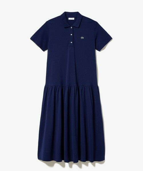 LACOSTE / ラコステ ミニ丈・ひざ丈ワンピース | ローウエストポロドレス マキシ丈ワンピース | 詳細9