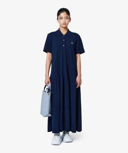 ローウエストポロドレス （ミニ丈・ひざ丈ワンピース）｜LACOSTE