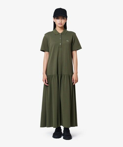 ローウエストポロドレス （ミニ丈・ひざ丈ワンピース）｜LACOSTE