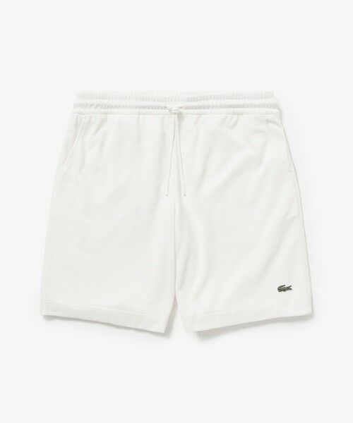LACOSTE / ラコステ ショート・ハーフ・半端丈パンツ | L.12.12アレンジ 鹿の子地ショーツ（ホワイト）