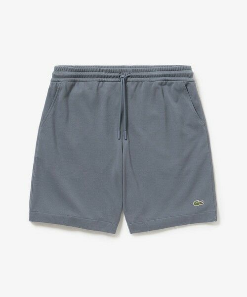 LACOSTE / ラコステ ショート・ハーフ・半端丈パンツ | L.12.12アレンジ 鹿の子地ショーツ（チャコール）