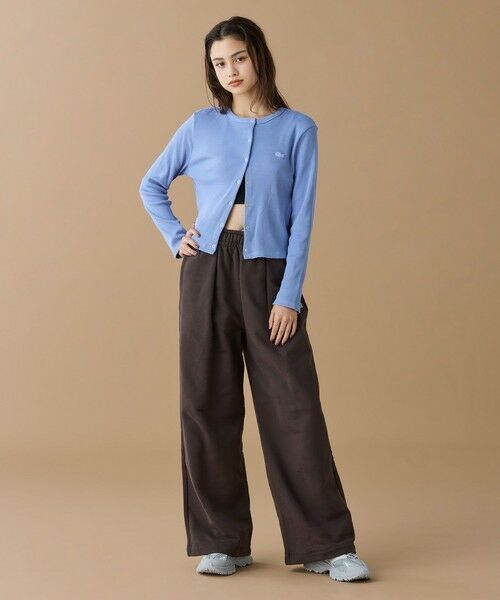 LACOSTE / ラコステ カーディガン・ボレロ | リブジャージカーディガン | 詳細11