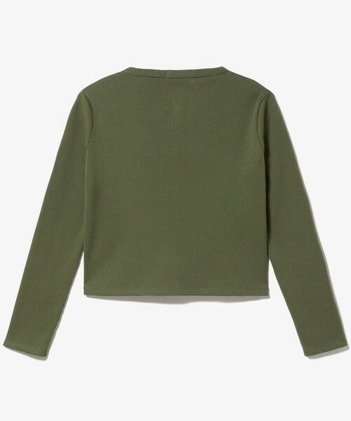 LACOSTE / ラコステ カーディガン・ボレロ | ショート丈 リブジャージカーディガン | 詳細19