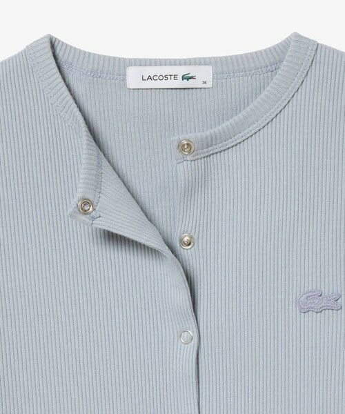 LACOSTE / ラコステ カーディガン・ボレロ | ショート丈 リブジャージカーディガン | 詳細30