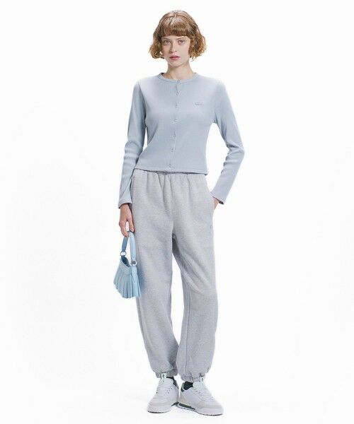 LACOSTE / ラコステ カーディガン・ボレロ | ショート丈 リブジャージカーディガン | 詳細27