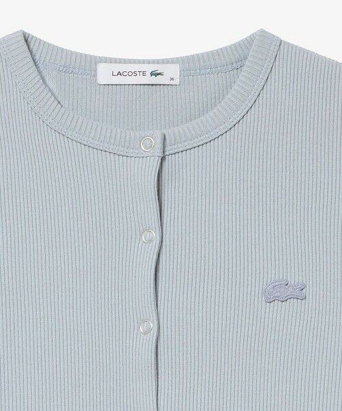 LACOSTE / ラコステ カーディガン・ボレロ | ショート丈 リブジャージカーディガン | 詳細29