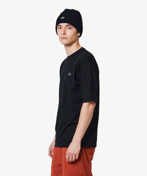 LACOSTE / ラコステ Tシャツ | 3色混合メランジェニットTシャツ | 詳細4