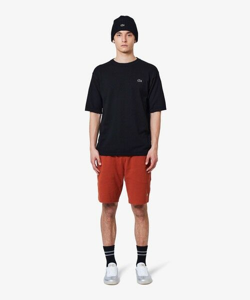 LACOSTE / ラコステ Tシャツ | 3色混合メランジェニットTシャツ | 詳細5