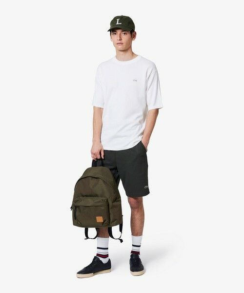 LACOSTE / ラコステ Tシャツ | 3色混合メランジェニットTシャツ | 詳細15