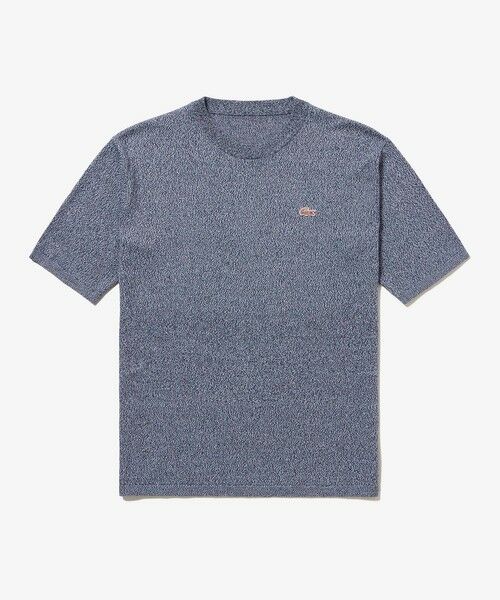 LACOSTE / ラコステ Tシャツ | 3色混合メランジェニットTシャツ | 詳細18