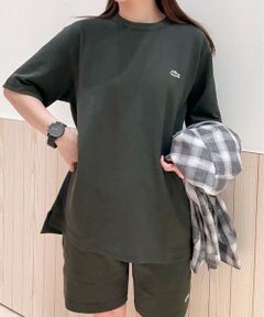ラコステ メンズ Tシャツ グレー ラコステ LACOSTE メンズ Tシャツ （グレー） -ファッション通販