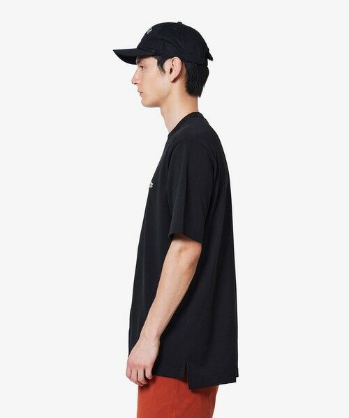 LACOSTE / ラコステ Tシャツ | L.12.12アレンジ ガゼット付き鹿の子地Tシャツ | 詳細4