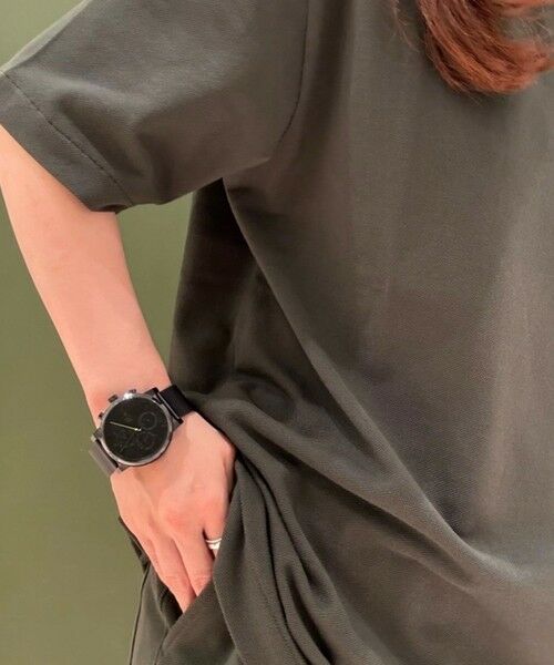 LACOSTE / ラコステ Tシャツ | L.12.12アレンジ ガゼット付き鹿の子地Tシャツ | 詳細7