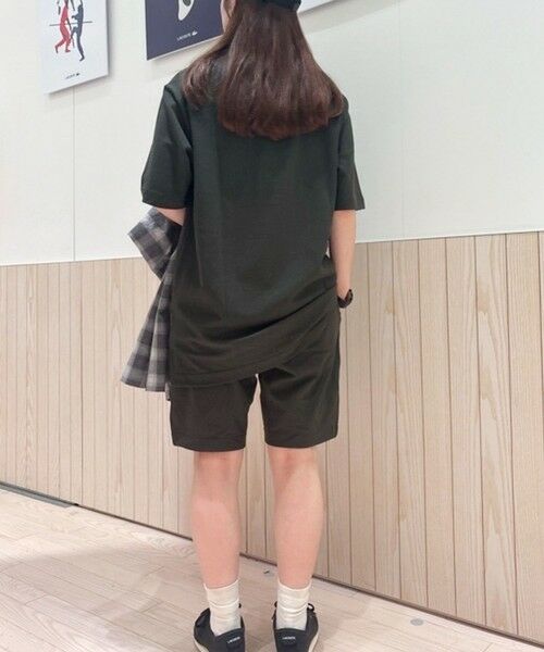 LACOSTE / ラコステ Tシャツ | L.12.12アレンジ ガゼット付き鹿の子地Tシャツ | 詳細11