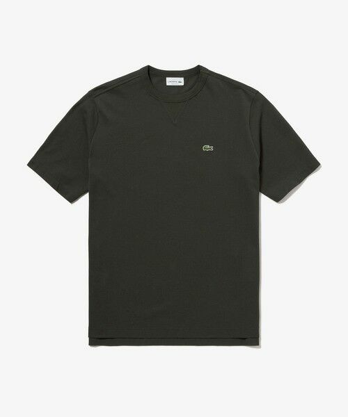 LACOSTE / ラコステ Tシャツ | L.12.12アレンジ ガゼット付き鹿の子地 半袖Tシャツ | 詳細6