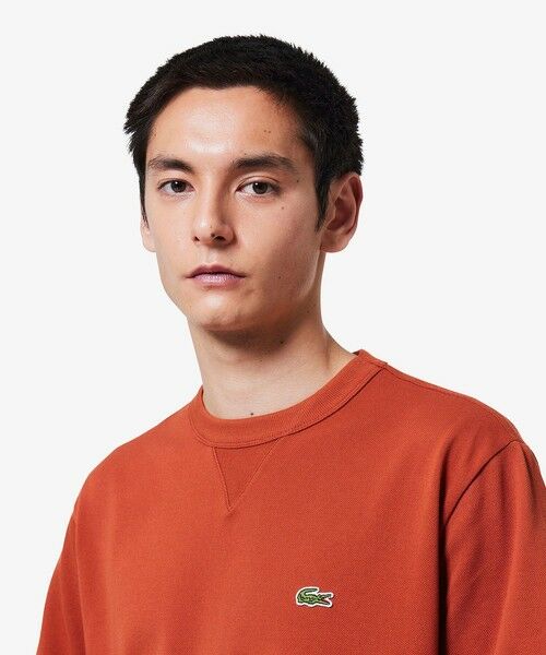 LACOSTE / ラコステ Tシャツ | L.12.12アレンジ ガゼット付き鹿の子地Tシャツ | 詳細13