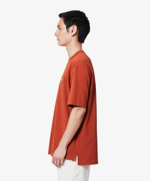 LACOSTE / ラコステ Tシャツ | L.12.12アレンジ ガゼット付き鹿の子地 半袖Tシャツ | 詳細10
