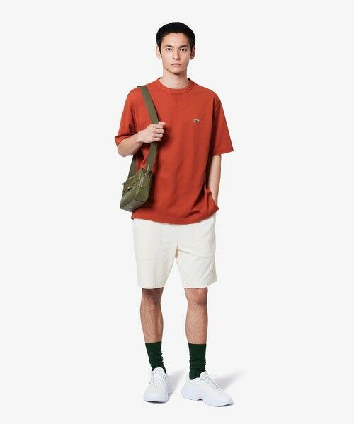 LACOSTE / ラコステ Tシャツ | L.12.12アレンジ ガゼット付き鹿の子地 半袖Tシャツ | 詳細11