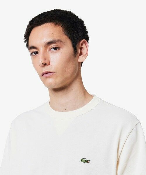 LACOSTE / ラコステ Tシャツ | L.12.12アレンジ ガゼット付き鹿の子地Tシャツ | 詳細16