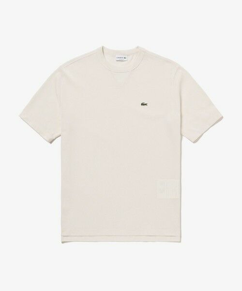 LACOSTE / ラコステ Tシャツ | L.12.12アレンジ ガゼット付き鹿の子地Tシャツ | 詳細17