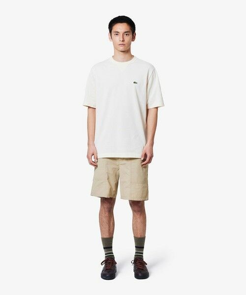 LACOSTE / ラコステ Tシャツ | L.12.12アレンジ ガゼット付き鹿の子地Tシャツ | 詳細19