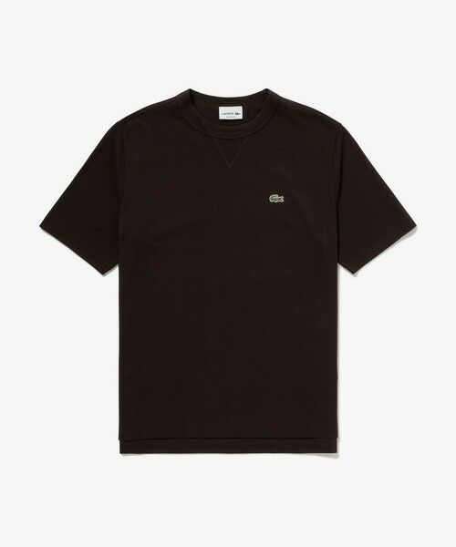 LACOSTE / ラコステ Tシャツ | L.12.12アレンジ ガゼット付き鹿の子地 半袖Tシャツ | 詳細16