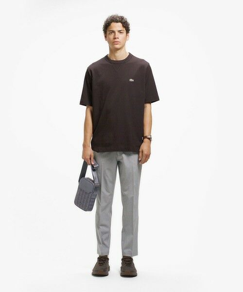 LACOSTE / ラコステ Tシャツ | L.12.12アレンジ ガゼット付き鹿の子地 半袖Tシャツ | 詳細17