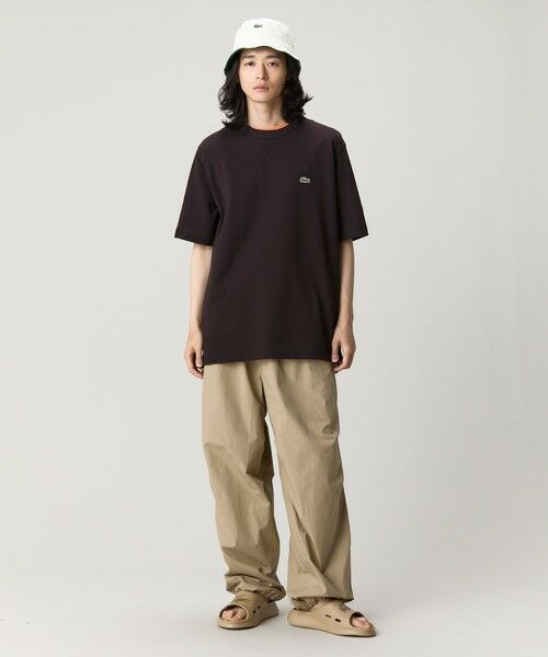 LACOSTE / ラコステ Tシャツ | L.12.12アレンジ ガゼット付き鹿の子地 半袖Tシャツ | 詳細15