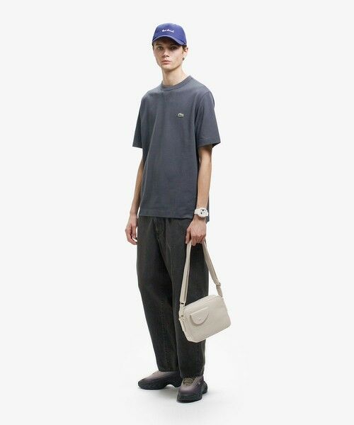 LACOSTE / ラコステ Tシャツ | L.12.12アレンジ ガゼット付き鹿の子地 半袖Tシャツ | 詳細20