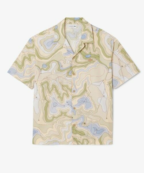 ラコステ オープンカラーポロシャツ PH0084-10 サイズ4 ベージュ 新品 楽天市場】ラコステ オープンカラーポロシャツ LACOSTE PH0084