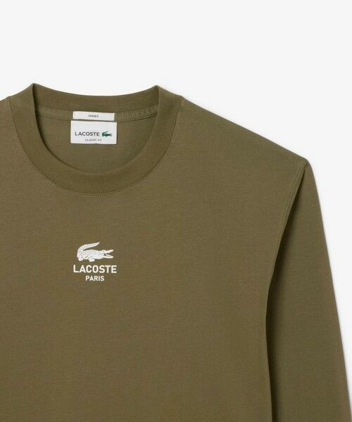 LACOSTE / ラコステ Tシャツ | ワンポイントプリントロングスリーブTシャツ | 詳細5